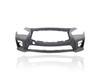 Bumper Cover - Compatible/Replacement for '14-17 Infiniti Q50/Hybrid Sport/Red 400 - Front Primed Without Sensor Hole, 620224HD0H, CAPA