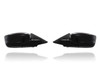 Door Mirror For 76208TA5A01; 76258TA5A01 08-12 Honda Accord Sedan - Pair, Both Left Hand Driver + Right Hand Passenger Set, Power, Non-Heated, With Cover