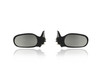 Door Mirror For; 8794002190C0 98-02 Toyota Corolla Geo Prizm - Remote Power, Pair, Both Left Hand Driver + Right Hand Passenger Set