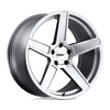 Ascent - Cast Aluminum, Matte Titanium Silver, 18X8.5, 5X112, 43mm, 195338046773