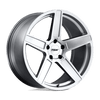 Ascent - Cast Aluminum, Matte Titanium Silver, 18X8.5, 5X112, 43mm, 195338046773