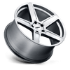 Ascent - Cast Aluminum, Matte Titanium Silver, 18X8.5, 5X112, 43mm, 195338046773