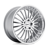 Silverstone - Cast Aluminum, Silver Mirror Cut Face & Lip, 17X8, 5X120, 20mm, 195338043031