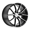 Sprint - Cast Aluminum, Gloss Black With Mirror Cut Face, 18X8.5, 5X120, 40mm, 195338132704