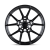 Neptune - Flow Formed Aluminum, Semi Gloss Black, 19X9.5, 5X4.5, 39mm, 195338162138