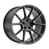 Chrono - Flow Formed Aluminum, Matte Black With Mach Dark Face, 20X10, 5X4.5, 25mm, 195338052231