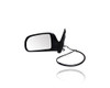 Door Mirror For 8794008040 98-03 Toyota Sienna Van - Left Hand Driver, Power, Non-Heated, Black Smooth, Paint-to-Match (Unpainted)