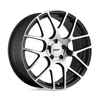Nurburgring - Flow Formed Aluminum, Gunmetal With Mirror Cut Face, 21X9, 5X120, 25mm, 195338144035