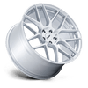 Lasarthe - Flow Formed Aluminum, Gloss Silver Machined, 18X10.5, 5X112, 35mm, 194933345977