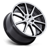 Canard - Flow Formed Aluminum, Gloss Black With Machined Face, 20X9, 5X4.5, 35mm, 194933360185