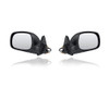 Door Mirror For 00-04 Toyota Tundra (Exclude Double-Cab/LTD) - Electric, Non-Heated, Chrome - Pair, Left Driver + Right Passenger Set - 879100C040, 879400C040