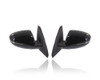 Door Mirror For 876202T110; 876102T110 11-13 Kia Optima Korea-Build - Pair, Both Left Hand Driver + Right Hand Passenger Set, Power, Non-Heated, Manual Folding, With Signal Lamp, Paint-to-Match (Unpainted)