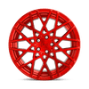 R109 BLQ - 18in, Cast Aluminum, Candy Red, 18X8.5, 5X112, 45mm, 194933088874, 194933088874