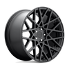 R112 BLQ - 19in, Cast Aluminum, Matte Black, 19X8.5, 5X112, 35mm, 194933088799, 194933088799