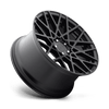 R112 BLQ - 19in, Cast Aluminum, Matte Black, 19X8.5, 5X112, 35mm, 194933088799, 194933088799