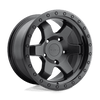 R151 SIX-OR - 20in, Cast Aluminum, Matte Black, 20X9, 5X130, 20mm, 194933176212, 194933176212