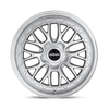 R155 LSR - 19in, Cast Aluminum, Gloss Silver Machined, 19X10, 5X112, 35mm, 194933087426, 194933087426