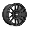 R159 OZR - 18in, Cast Aluminum, Matte Black, 18X8.5, 5X100/112, 45mm, 194933087204, 194933087204