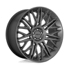 R163 JDR - 22in, Cast Aluminum, Matte Anthracite, 22X10, 6X135, 30mm, 885463892887, 885463892887