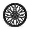 R164 JDR - 22in, Cast Aluminum, Matte Black, 22X10, 5X120, 30mm, 885463923161, 885463923161