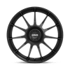 R168 DTM - 17in, Cast Aluminum, Satin Black, 17X8, 5X100/112, 40mm, 194933316816, 194933316816