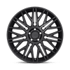 R164 JDR - 22in, Cast Aluminum, Matte Black, 22X10, 6X135, 30mm, 885463892924, 885463892924