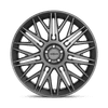 R163 JDR - 22in, Cast Aluminum, Matte Anthracite, 22X10, 6X5.5, 30mm, 885463892870, 885463892870