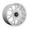 R188 TUF-R - 19in, Cast Aluminum, Satin Silver, 19X8.5, 5X112/4.5, 45mm, 194933105960, 194933105960