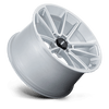 R192 BTL - 22in, Flow Formed Aluminum, Gloss Silver W/ Machined Face, 22X10, 5X120, 30mm, 194933210152, 194933210152