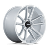 R192 BTL - 22in, Flow Formed Aluminum, Gloss Silver W/ Machined Face, 22X10, 5X130, 60mm, 194933210084, 194933210084