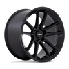 R194 BTL - 22in, Flow Formed Aluminum, Matte Black W/ Black Cap, 22X11, 5X112, 20mm, 194933209828, 194933209828