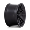 R194 BTL - 22in, Flow Formed Aluminum, Matte Black W/ Black Cap, 22X12, 5X130, 55mm, 194933209798, 194933209798