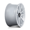 R192 BTL - 21in, Flow Formed Aluminum, Gloss Silver W/ Machined Face, 21X10.5, 5X112, 38mm, 194933210268, 194933210268