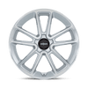 R192 BTL - 22in, Flow Formed Aluminum, Gloss Silver W/ Machined Face, 22X12, 5X130, 55mm, 194933210046, 194933210046