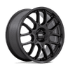 R195 ZWS - 22in, Flow Formed Aluminum, Matte Black, 22X12, 5X112, 35mm, 194933217243, 194933217243