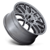 R196 ZWS - 22in, Flow Formed Aluminum, Gloss Anthracite, 22X12, 5X112, 35mm, 194933217083, 194933217083