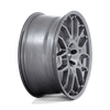 R196 ZWS - 21in, Flow Formed Aluminum, Gloss Anthracite, 21X11, 5X130, 45mm, 194933209552, 194933209552