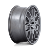 R196 ZWS - 22in, Flow Formed Aluminum, Gloss Anthracite, 22X10, 5X120, 30mm, 194933209507, 194933209507