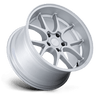 RC207 LTN-J - 18in, Flow Formed Aluminum, Matte Silver, 18X9.5, 5X100, 38mm, 194933395415, 194933395415