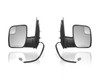 Door Mirror For AC2Z17682AA; AC2Z17683AA 10-14 Ford Econoline - Power, Pair, Both Left Hand Driver + Right Hand Passenger Set, Sail Type