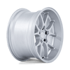 RC207 LTN-J - 19in, Flow Formed Aluminum, Matte Silver, 19X9.5, 5X100, 40mm, 194933395040, 194933395040