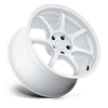 RC208 BPU - 19in, Flow Formed Aluminum, Gloss White, 19X9.5, 5X4.5, 20mm, 194933385416, 194933385416
