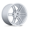 RC209 RPS - 19in, Flow Formed Aluminum, Matte Silver W/ Diamond Cut Li, 19X8.5, 5X100, 35mm, 194933391240, 194933391240