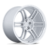RC209 RPS - 19in, Flow Formed Aluminum, Matte Silver W/ Diamond Cut Li, 19X9.5, 5X120, 22mm, 194933391219, 194933391219