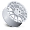 RC210 OZR-T - 18in, Cast Aluminum, Gloss Silver, 18X8, 6X5.5, 45mm, 194933404711, 194933404711