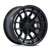 Archer - 17in, Flow Formed Aluminum, Matte Black, 17X8.5, 6X5.5, 0mm, 194933410392, 194933410392