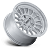 Impact FFT - 17in, Flow Formed Aluminum, Gloss Silver W/ Machined Face, 17X8.5, 6X4.5, 25mm, 194933416943, 194933416943