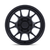 Range - 17in, Flow Formed Aluminum, Matte Black, 17X8.5, 5X5.0, 0mm, 194933328765, 194933328765