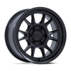 Range - 17in, Flow Formed Aluminum, Matte Black, 17X8.5, 6X4.5, 0mm, 194933328703, 194933328703