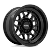 Terra - 17in, Cast Aluminum, Satin Black, 17X9, 6X5.5, -38mm, 194933171231, 194933171231